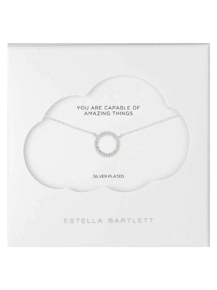 Louise CZ Circle Necklace