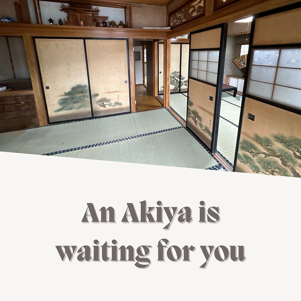 Looking to buy an Akiya?