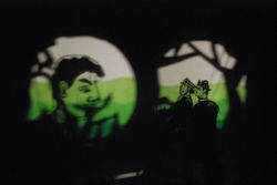 Martín Aquino y su caballito moro