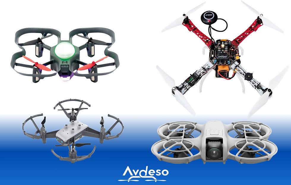 Eğitimlerde kullandığımız dronlar