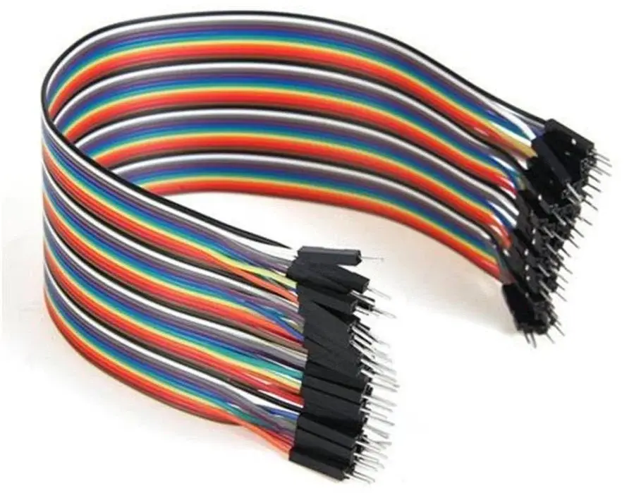 Erkek-Erkek Jumper Kablo Seti 20 cm | 40 Adet