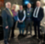 Top Table in the Snug Bar