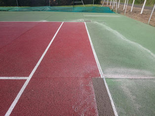 Les travaux de réfection des courts de tennis (enfin) lancés !