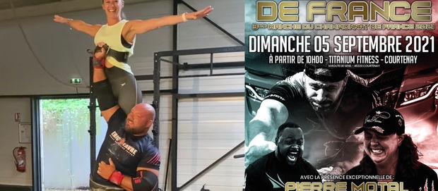 Courtenay - Dimanche 5 septembre, 3ème manche du championnat de France « Strongman »