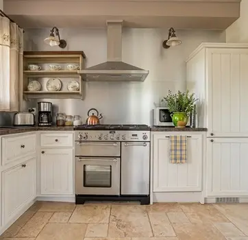 Cuisine équipée du gîte Les Myrtes, La Cadière-d'Azur