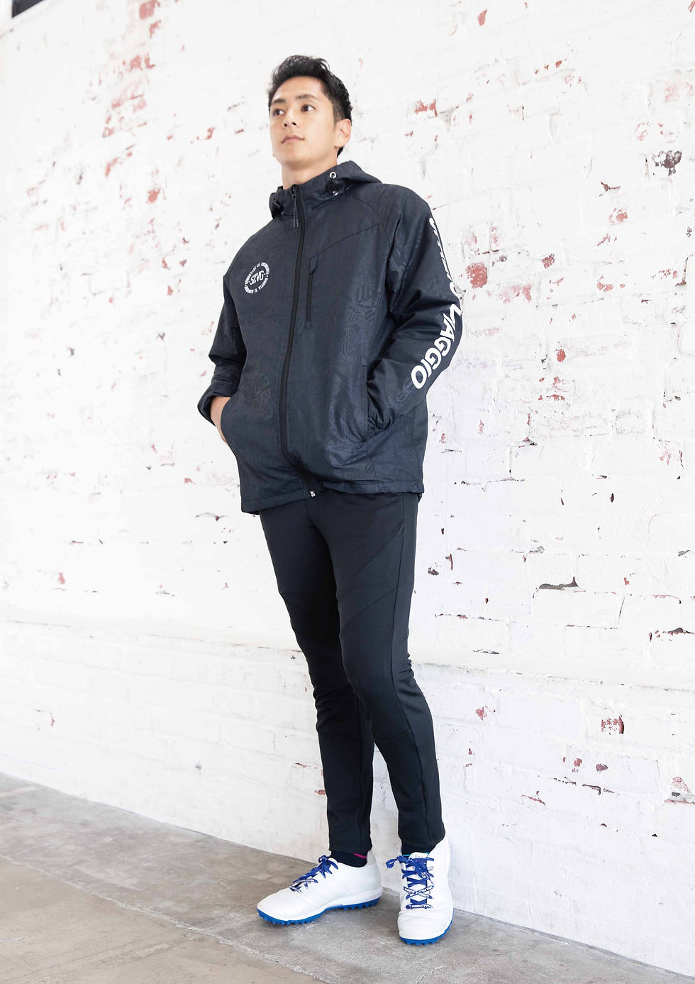 Thumbnail: VIAGGIO Emblem Inner Cotton Parka (VG-0012)