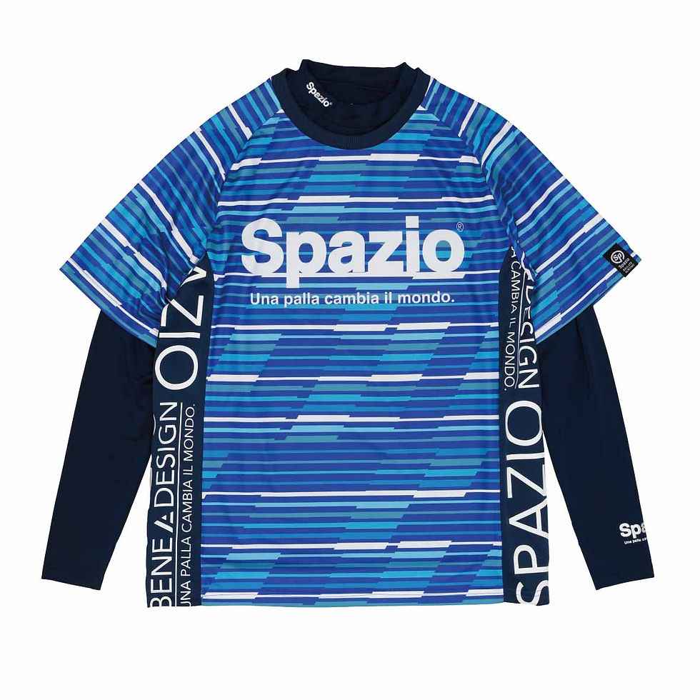Thumbnail: Multi Border Practice Shirt Inner Set (GE-0597)