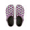 Thumbnail: Stylish EVA Foam Rubber Clogs with Pink Gem Design Trendy Slip-Ons