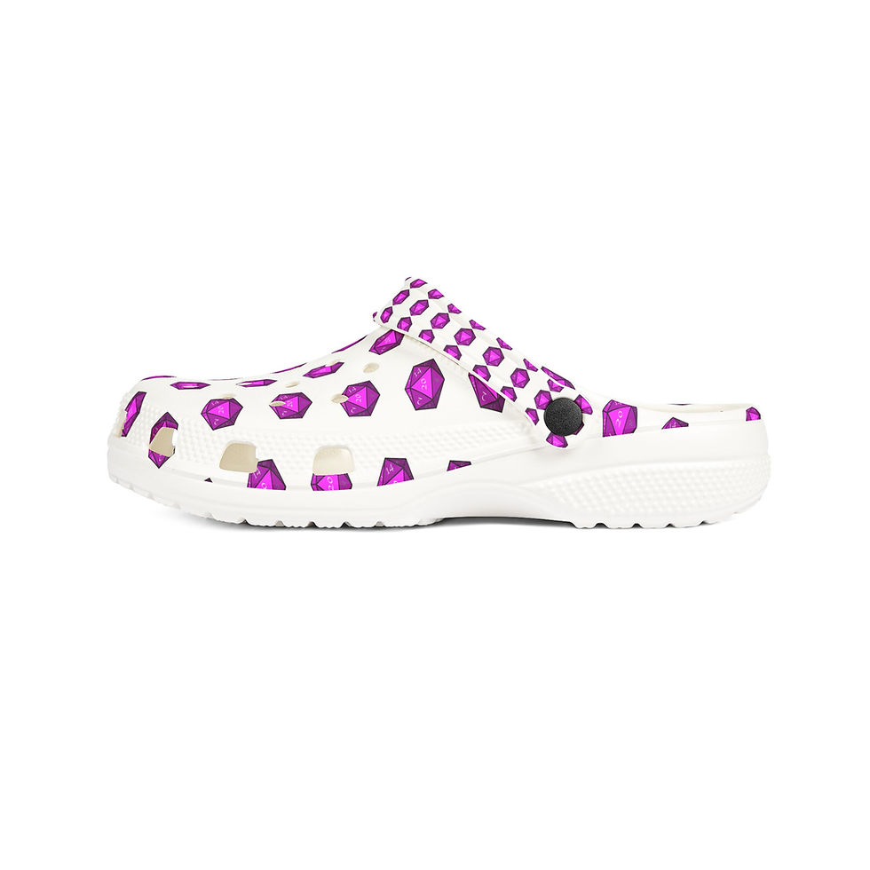 Thumbnail: Stylish EVA Foam Rubber Clogs with Pink Gem Design Trendy Slip-Ons