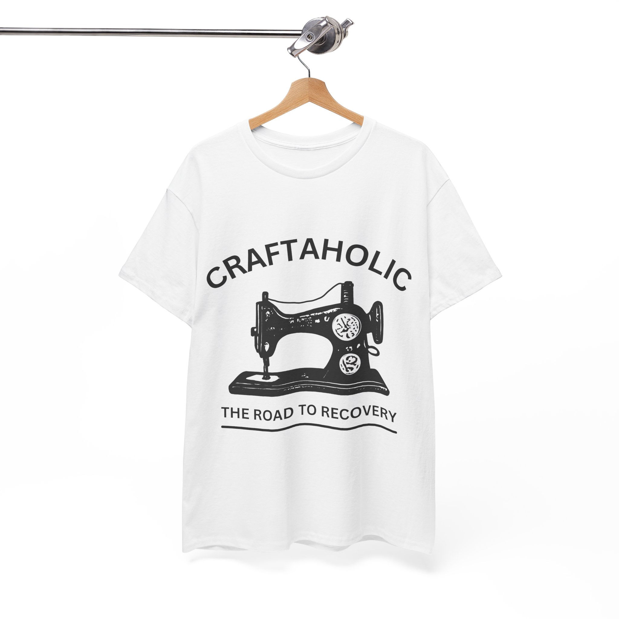Craftaholic T-Shirt – Creative Gift for Crafters, Makers, and Sewing Fans