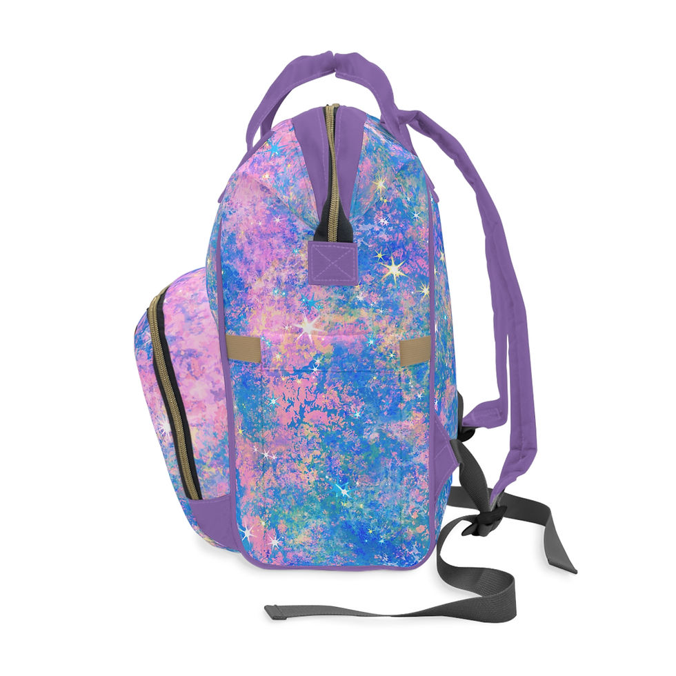 Thumbnail: Knitting Multifunctional  Backpack with Funny Quote