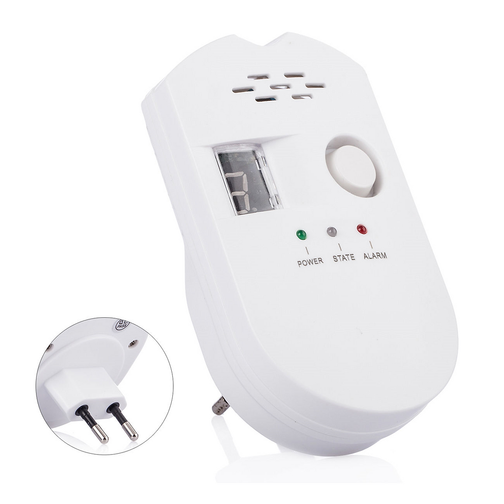 Alarme detector de gás