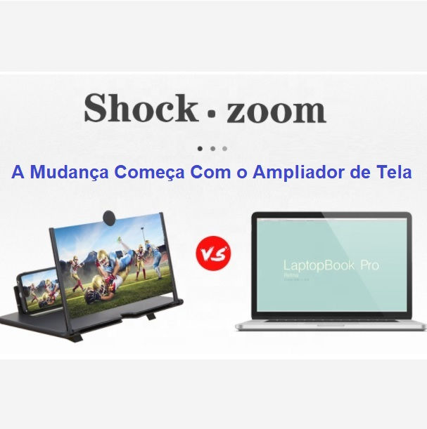 Miniatura: Ampliador de tela de  telemóvel 3D HD video c/suporte de mesa dobravél