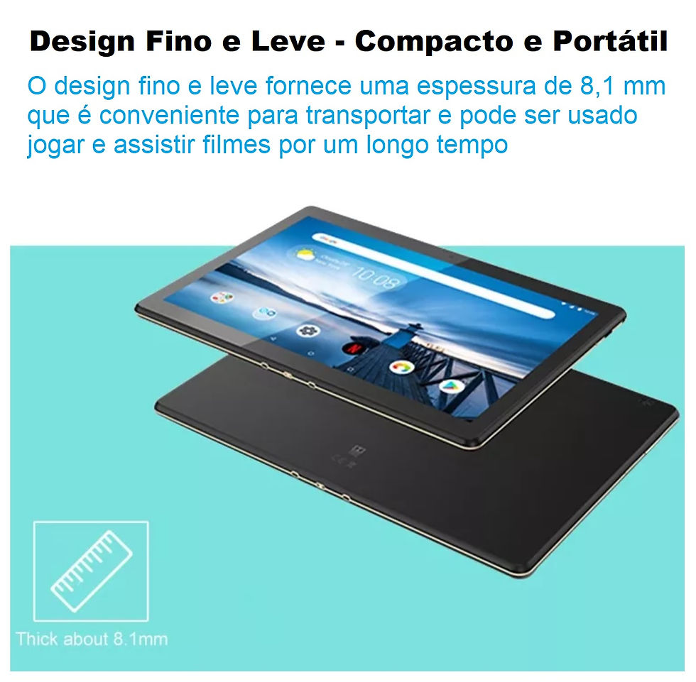 Miniatura: Lenovo Tablet Lenovo Tab M10 TB-X605M 4G LTE 10.1 3GB+32GB