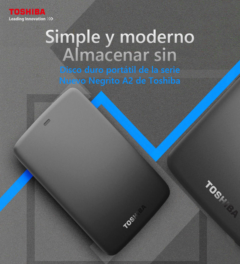 Disco duro externo TOSHIBA, 1TB, USB3.0