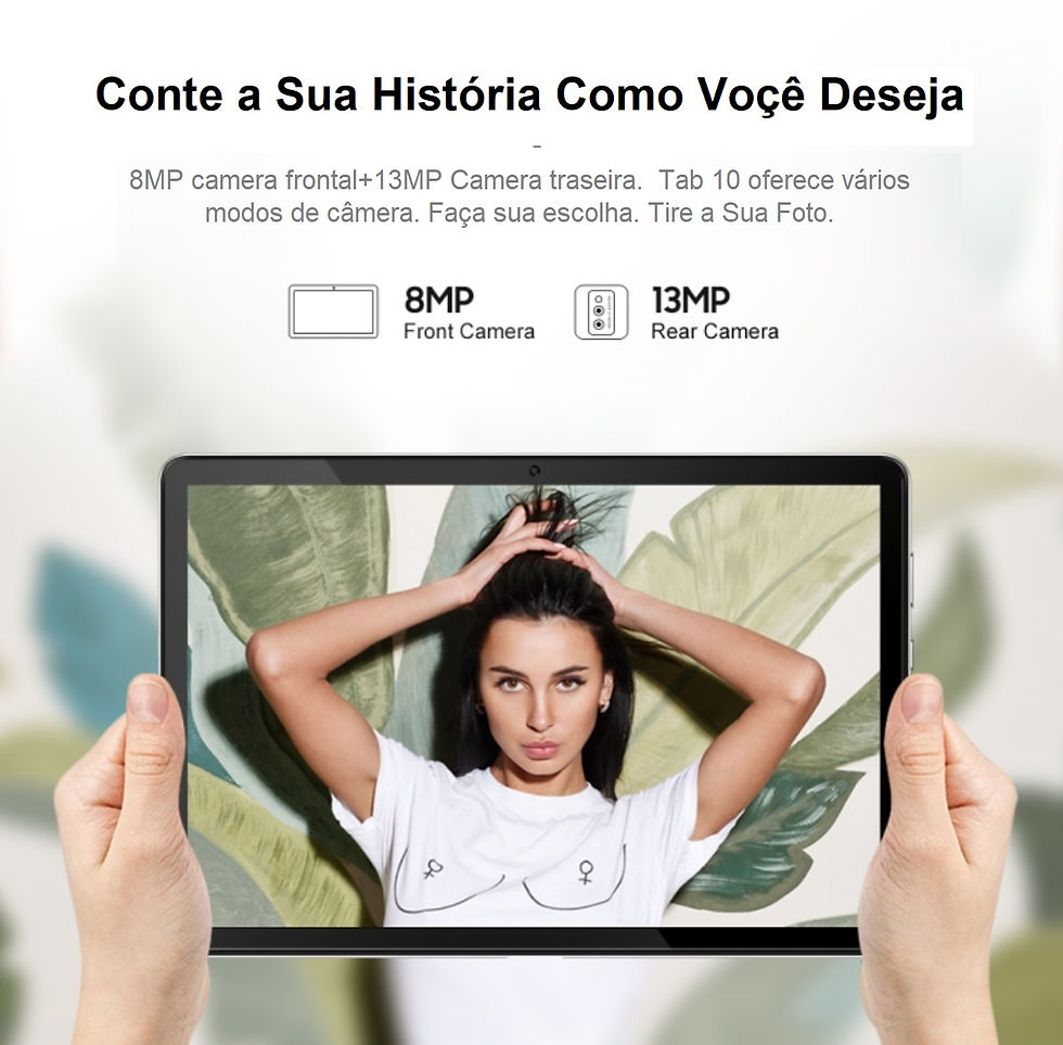 Miniatura: Tablet PC Blackview Tab 10 4GB + 64GB 10 polegadas Android 11 Octa Core - Cinza