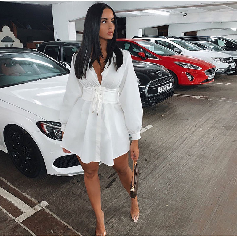 Thumbnail: Casual Ladies Long Fashion 2022 Lady Sexy Bodycon Summer Women Clothing Dresses