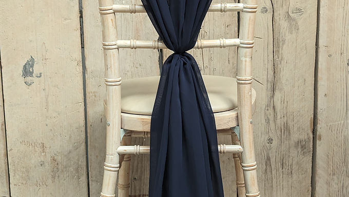 Chair Drape Blue10 Navy