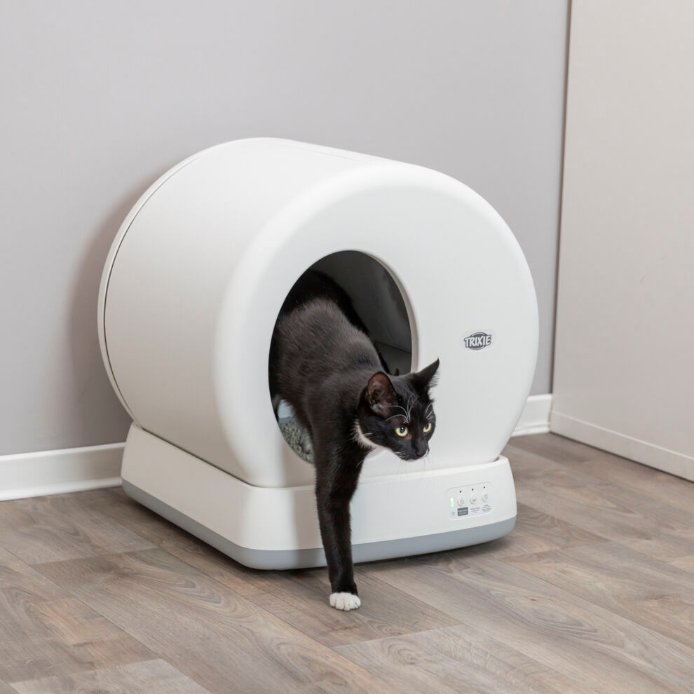 Samočisteći WC za mačke - digitalni - za mačku sa stilom