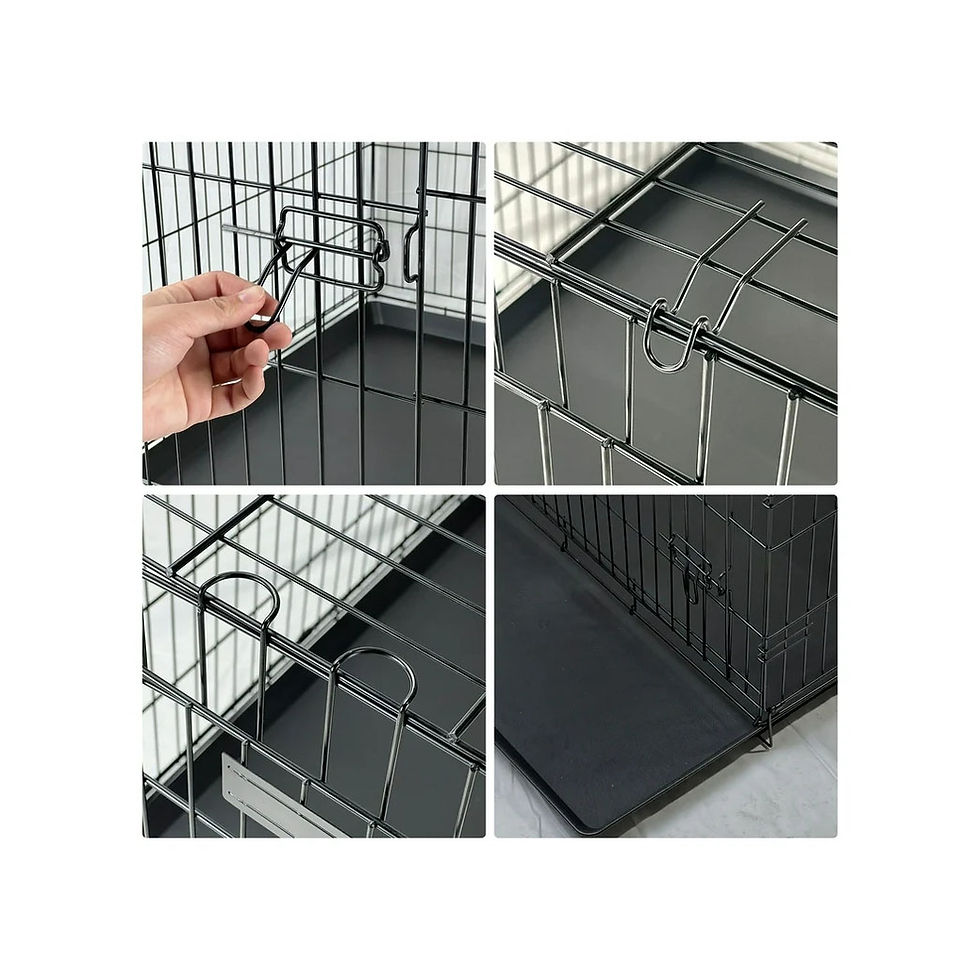 Thumbnail: Gamapet žičani sklopivi kavez za pse