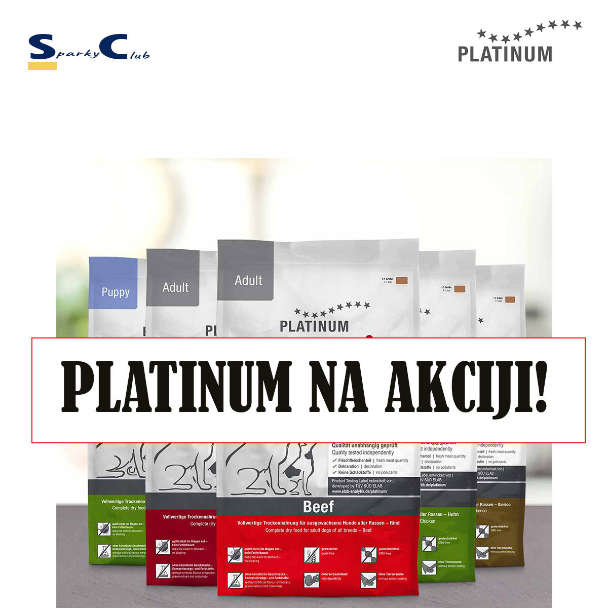 PLATINUM AKCIJA hrana za pse