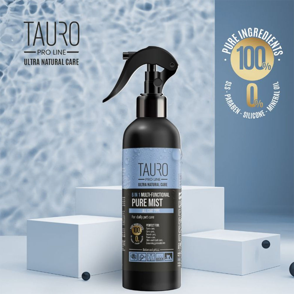 TAURO PRO - Multifunkcionalna alkalna voda za negu krzna - za pse i mačke