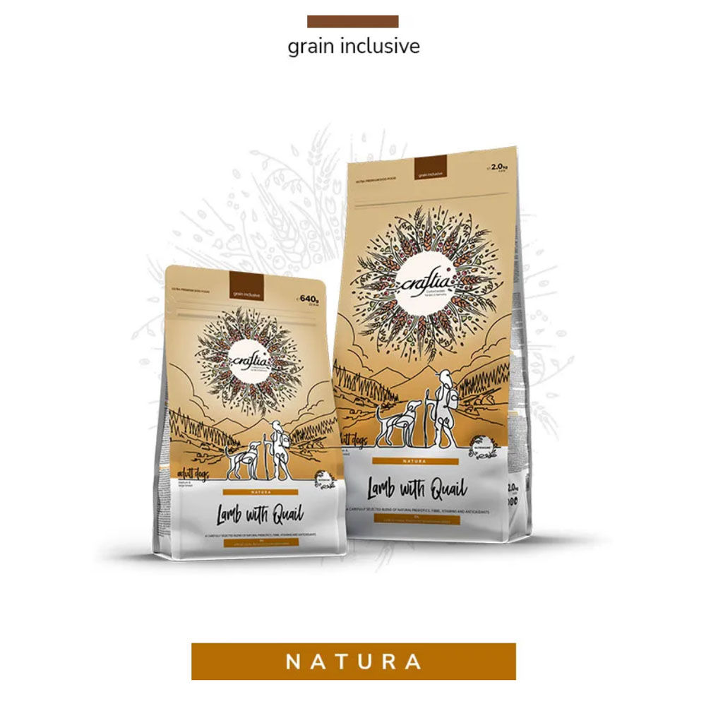 craftia natura hrana za pse jagnjetina i prepelica