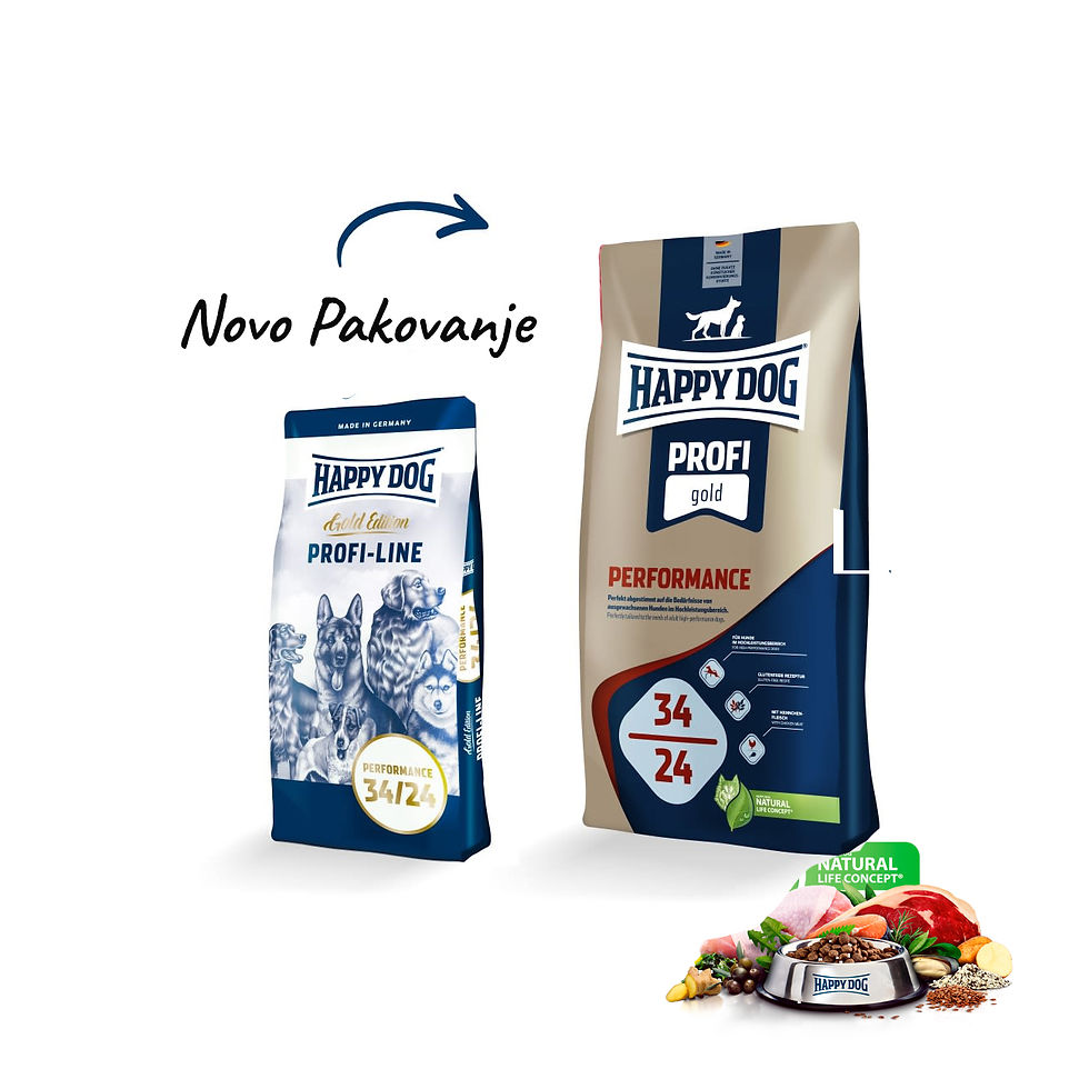 Happy Dog Profi Line Gold Performance 34/24 - 20kg
