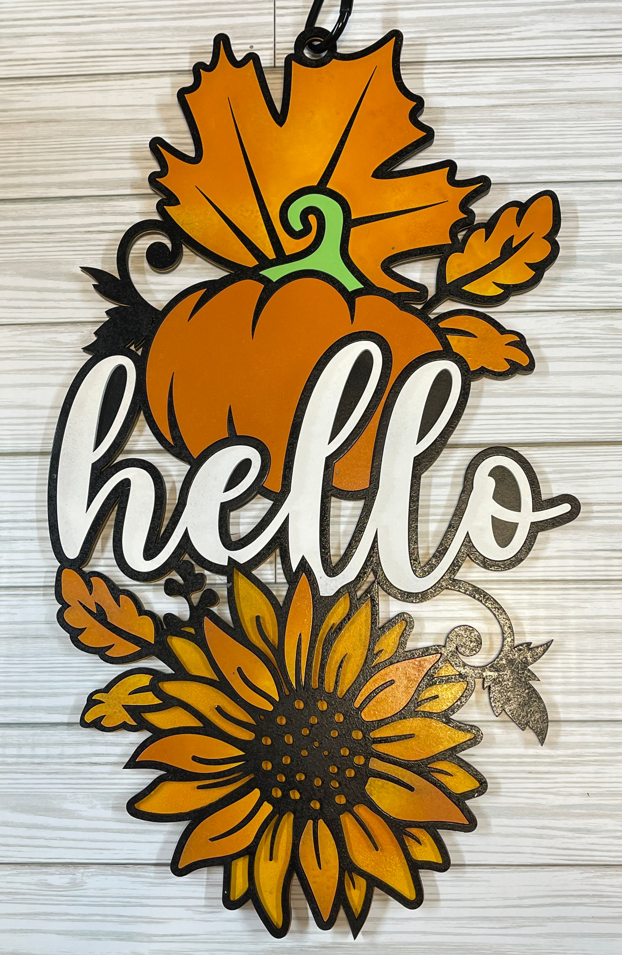 Hello Fall Sign