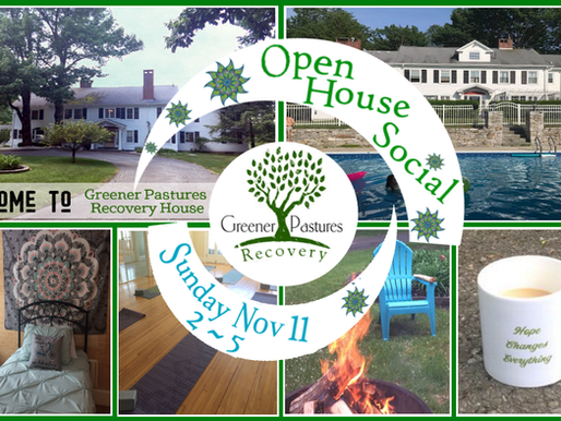 This Sunday! Open House Social at Greener Pastures