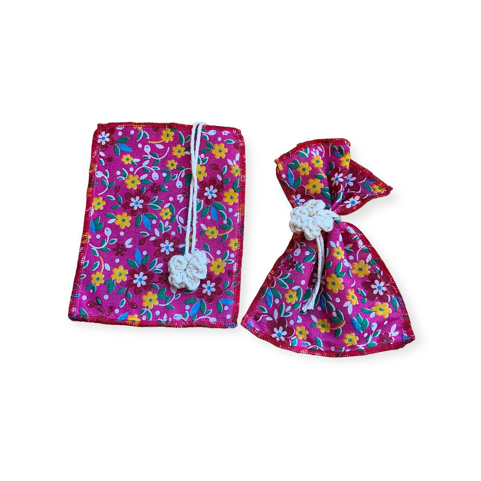 Miniatura: Kit Sacos de Chita para Presente Upcycling