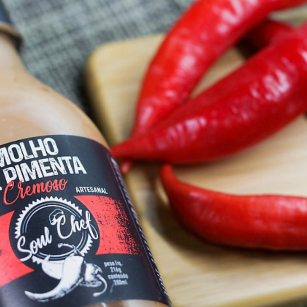 Miniatura: Molho Cremoso de Pimenta Soul Chef 200ml