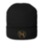 Thumbnail: Nestled Haven Logo Organic Ribbed Beanie