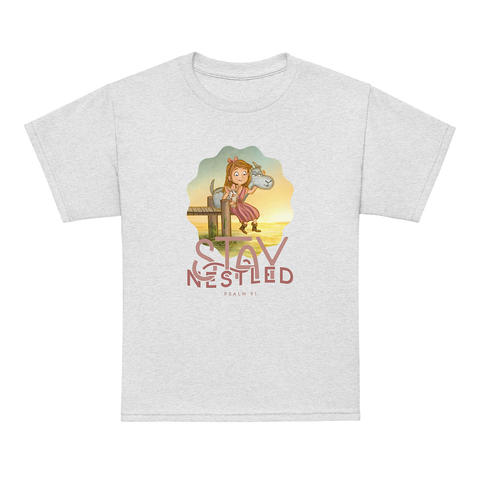 Thumbnail: Stay Nestled Girls Tee