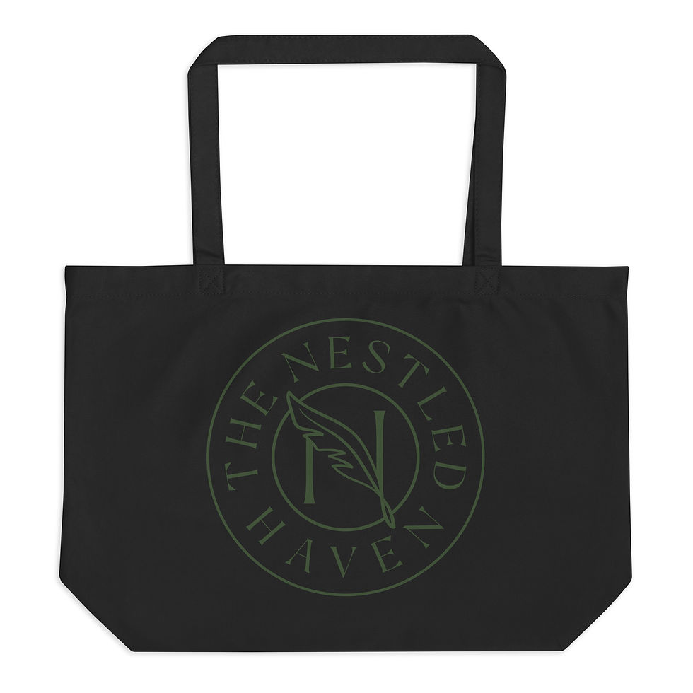 Thumbnail: Nestled Haven Logo Tote