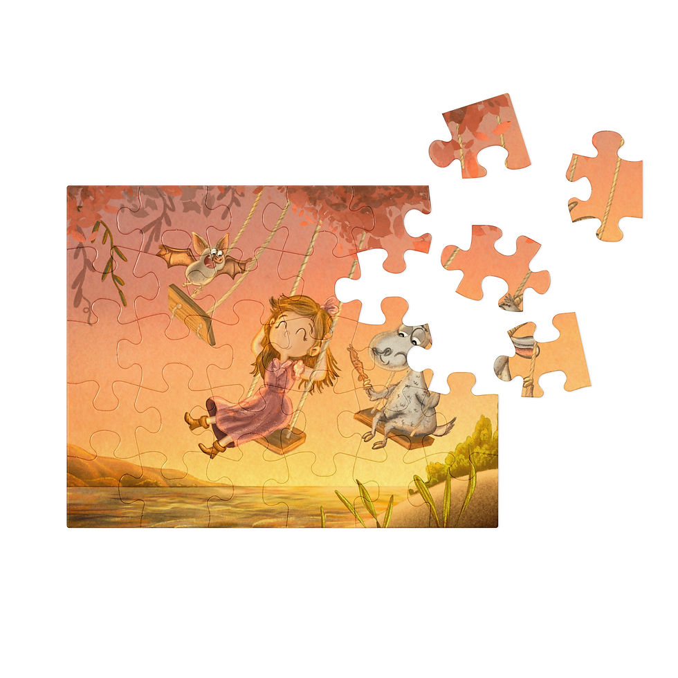 Thumbnail: Swinging Into The Sunset Puzzle