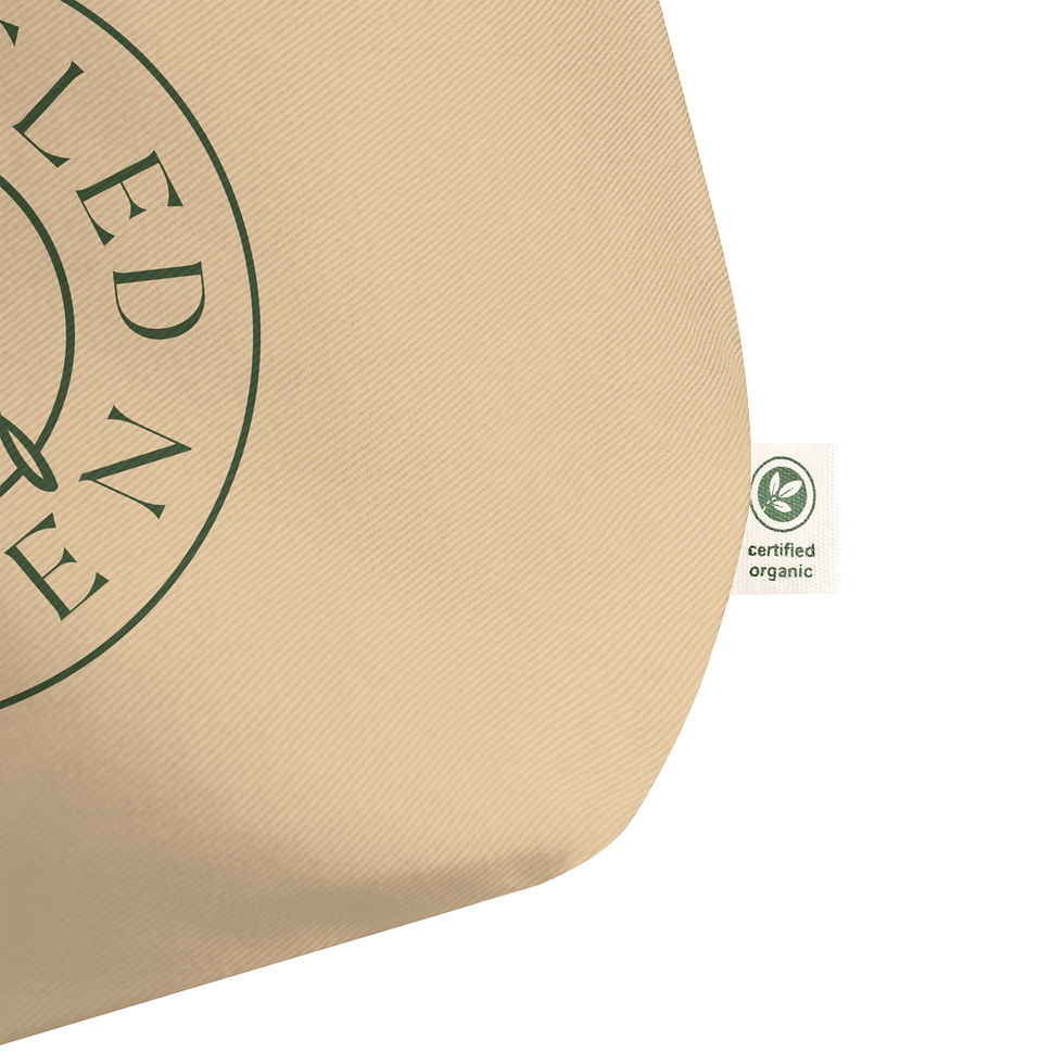 Thumbnail: Nestled Haven Logo Tote