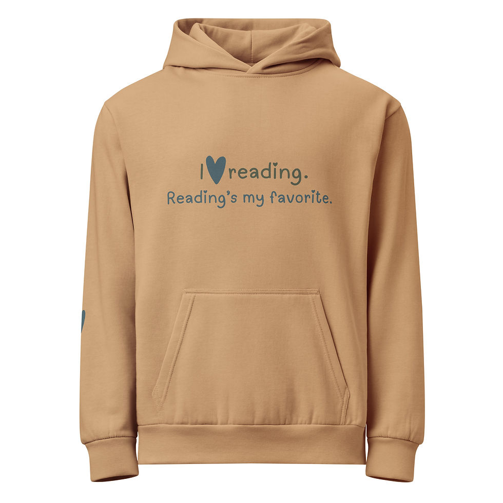 Thumbnail: I Love Reading Urban Hoodie
