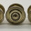 Thumbnail: Set of five Georgian style brass cupboard knobs