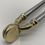 Thumbnail: A set of steel and brass Victorian fire irons