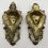 Thumbnail: A pair of 19th century neo - Classical style brass pulls