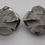 Thumbnail: A pair of Edwardian silver plated cupboard handles