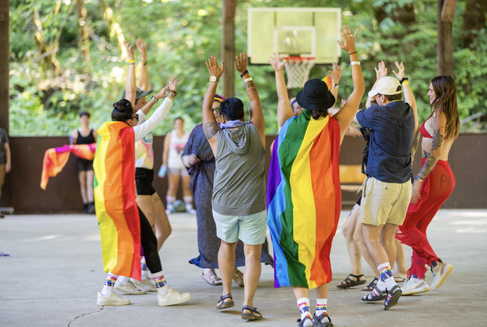 Camp Pride is an LGBTQ+ summer camp experience focused on inner child healing, queer community, creativity, and meaningful in-person connection | She Comes With Baggage Media