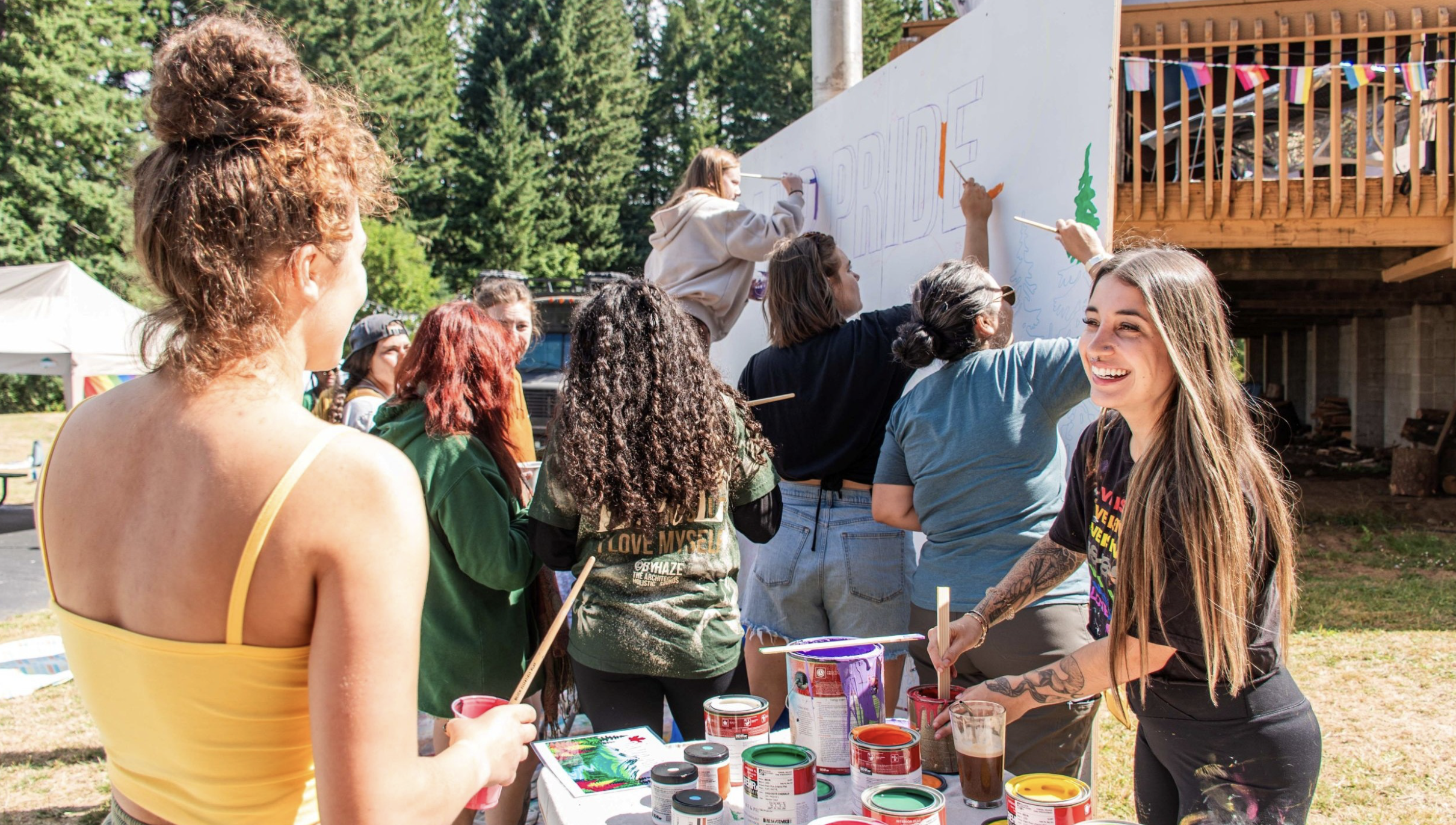 Camp Pride is an LGBTQ+ summer camp experience focused on inner child healing, queer community, creativity, and meaningful in-person connection | She Comes With Baggage Media