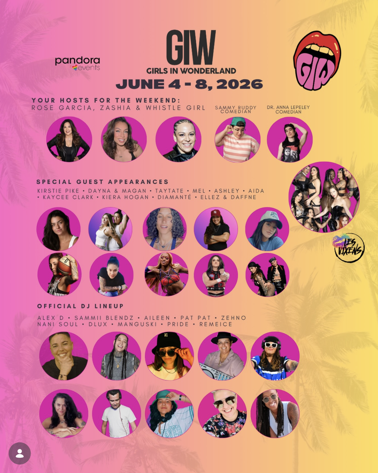 Girls in Wonderland returns to Orlando as a leading sapphic festival celebrating queer women through music, nightlife, and community. Featuring a special partnership with The Amistara founder Kirstie Nicole, the event continues to create powerful spaces of connection, belonging, and joy | She Comes With Baggage Media