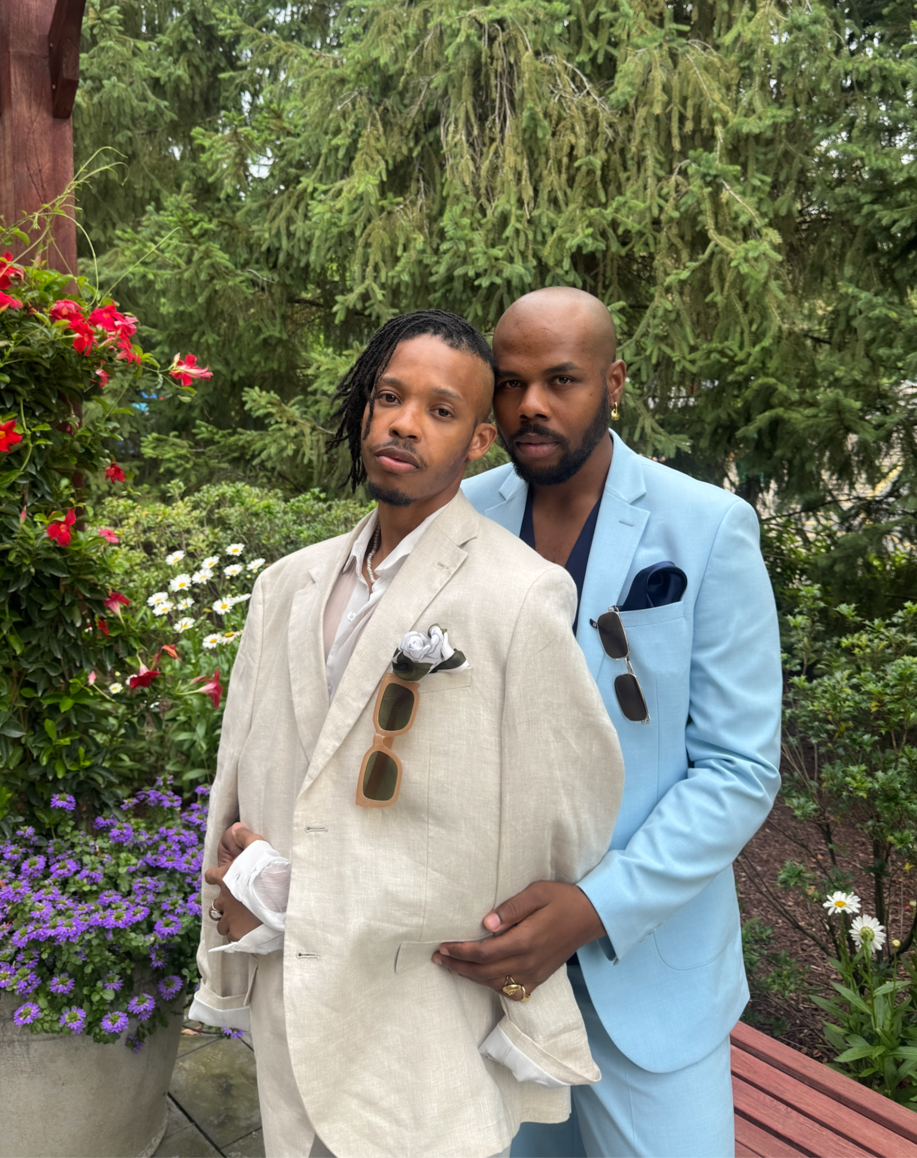 Karl and Erry sharing their love story with She Comes With Baggage Media