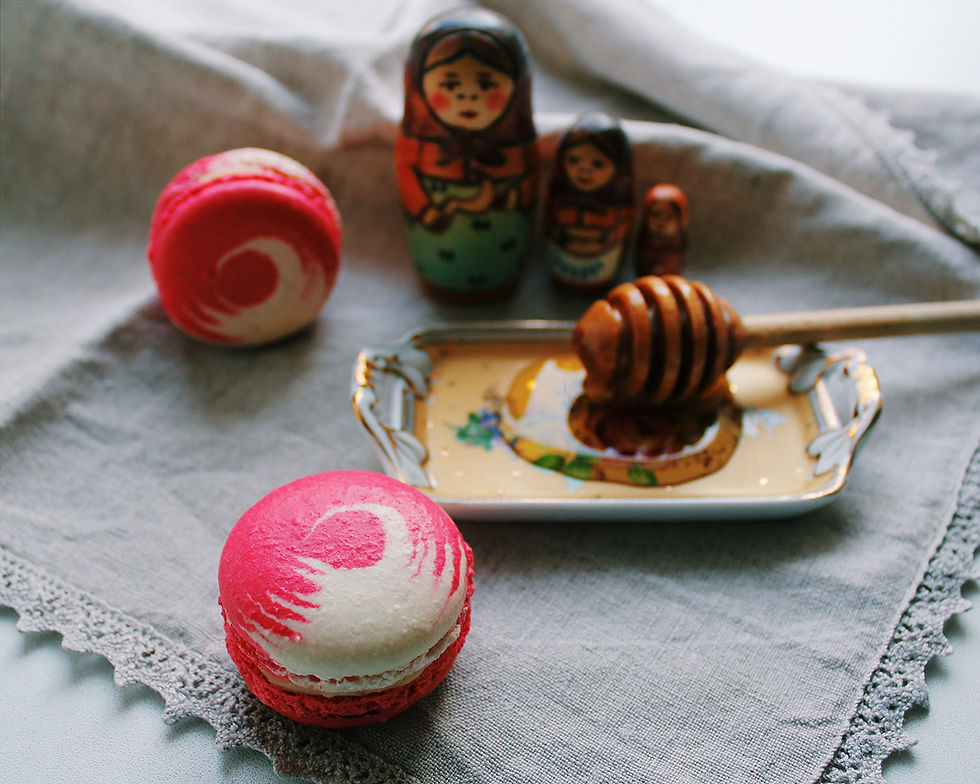 Миниатюра: Макарони "Мед-клюква"