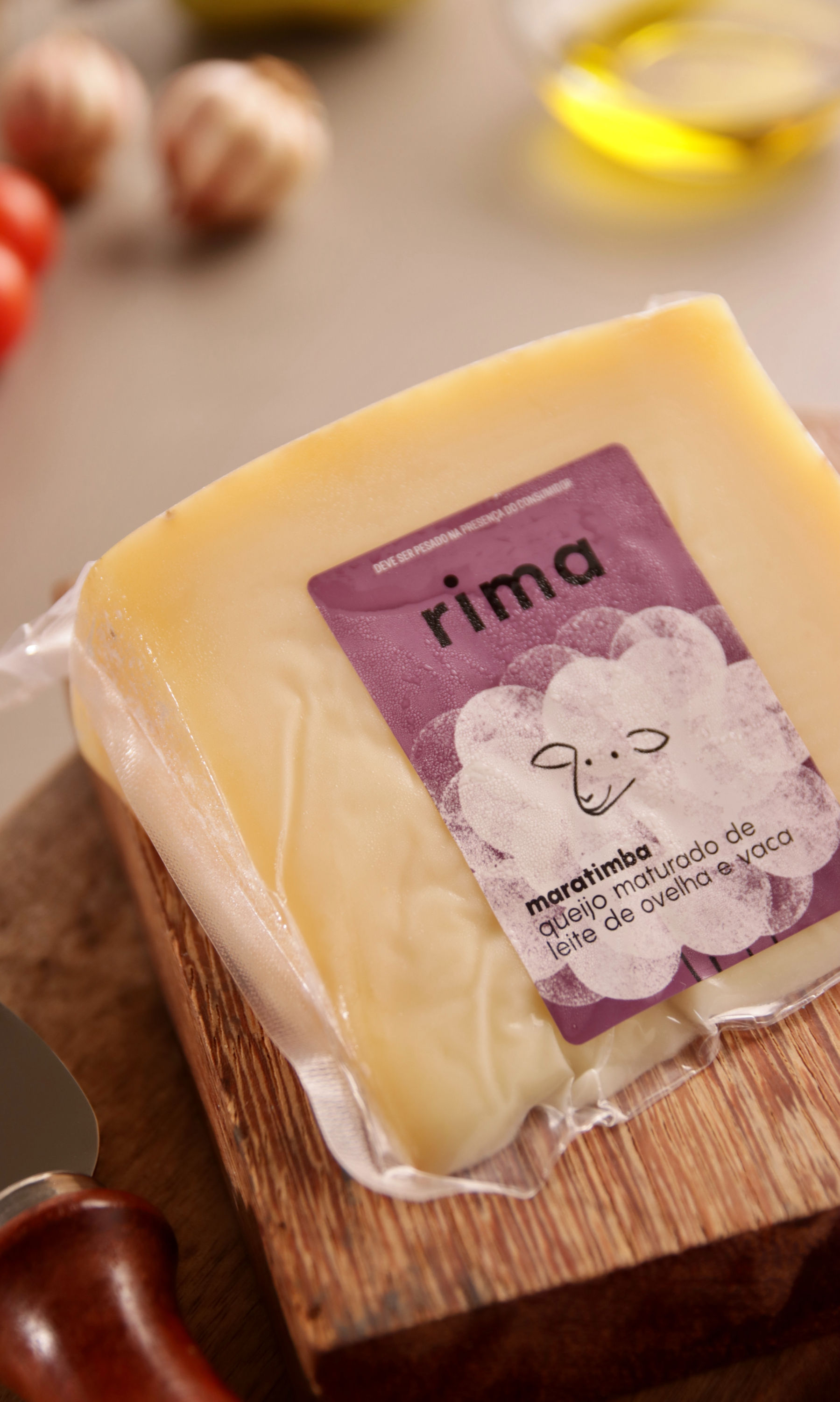 MARATIMBA - QUEIJO MATURADO DE LEITE DE OVELHA E VACA