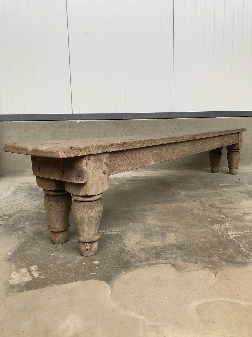 Nice Primitive oak Bench