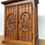 Thumbnail: Gothic Revival Tabernacle Cabinet in oak circa 1900